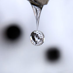 A photograph of dripping water.