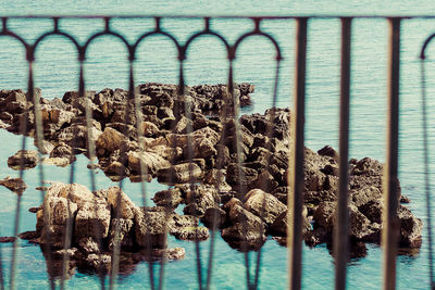 Panoramic view of sea against sky