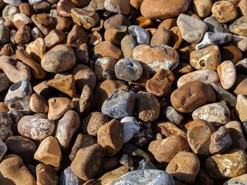 Full frame shot of stones