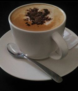 Close-up of coffee in cup