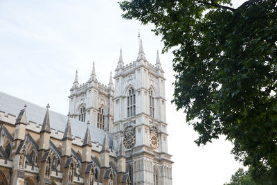 Low angle view of cathedral against sky