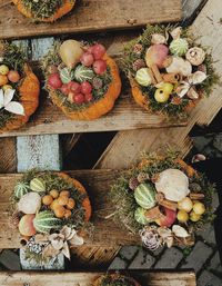 Fall centerpiece decoration 