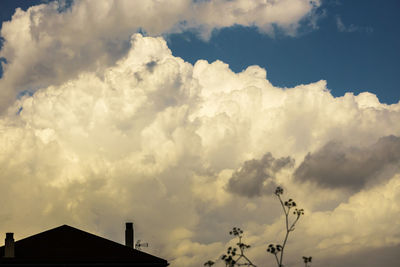 Low angle view of sky