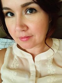 Portrait of beautiful woman