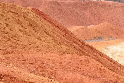 Scenic view of desert