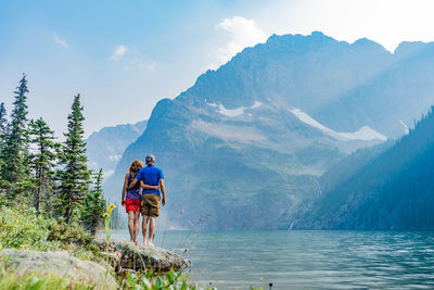 Twins lake, banff national park, alberta, canada. 20 days backpacking and hiking with my partner.