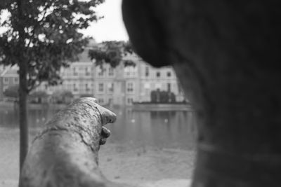 Close-up of fountain