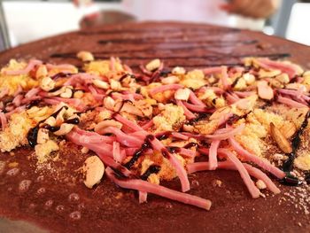 Close-up of food on plate