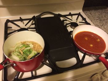 Close-up of food in plate