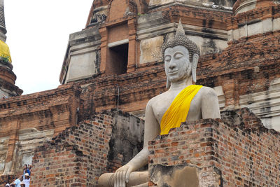 Wat yai chai mongkhon temple in ayutthaya, thailand