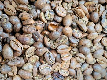 Full frame shot of coffee beans