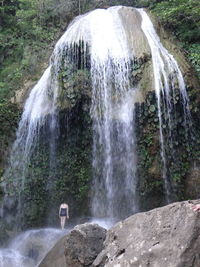 View of waterfall