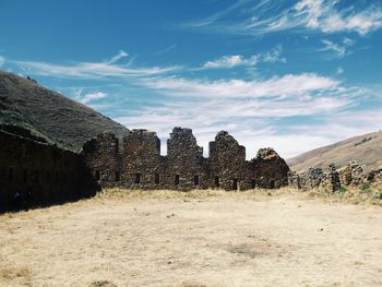 Panoramic view of landscape against sky