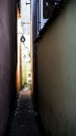 Narrow alley in alley