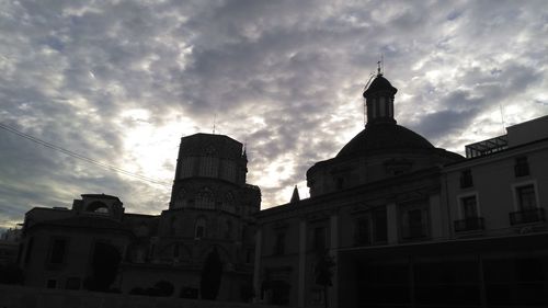 Low angle view of cathedral against sky