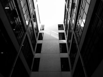 Low angle view of modern building