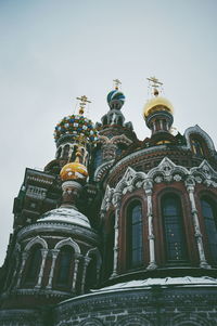 Low angle view of temple