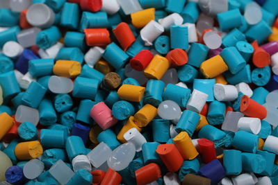 large group of objects