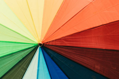 Full frame shot of multi colored umbrella