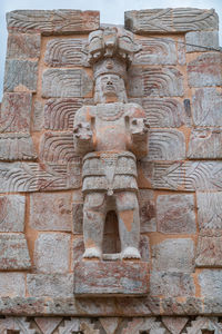 Low angle view of old ruins