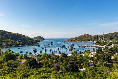 Beautiful landscape of vinh hy bay, vietnam