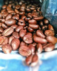 Close-up of coffee beans