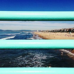 People in sea