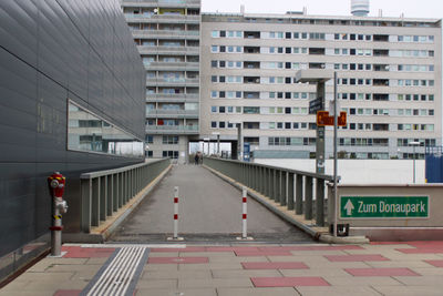 Street amidst buildings in city