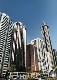 Low angle view of buildings against sky