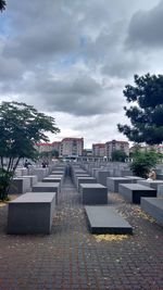 View of city against sky