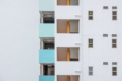 Low angle view of residential building