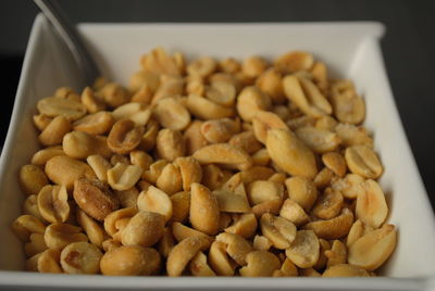 Close-up of pasta in bowl