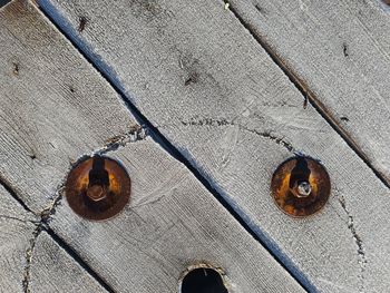 Full frame shot of rusty metal