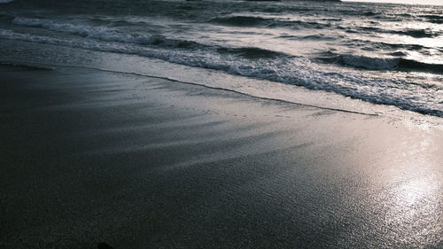 Scenic view of beach