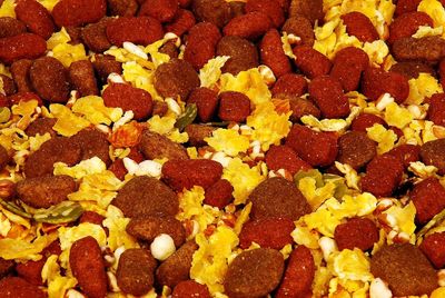 Full frame shot of fruits