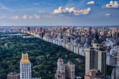 Aerial view of cityscape