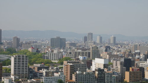 Skyscrapers in city