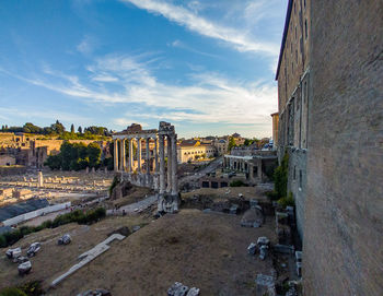 Buildings in city