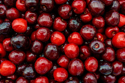 Full frame shot of fruits