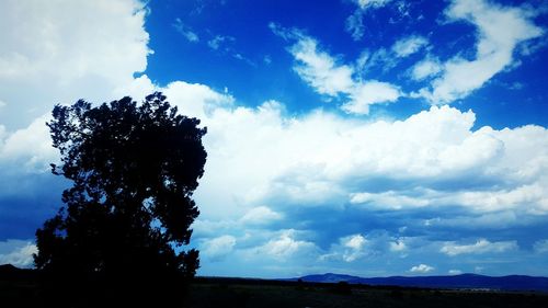 Low angle view of cloudy sky