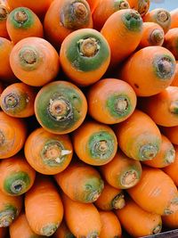 Full frame shot of fruits for sale at market stall