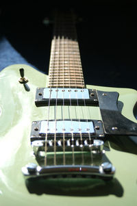 Close-up of guitar