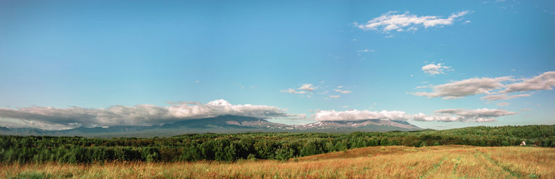 Scenic view of cloudy sky