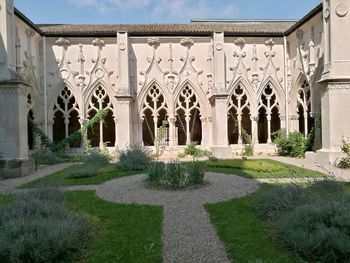 Panoramic shot of building against sky