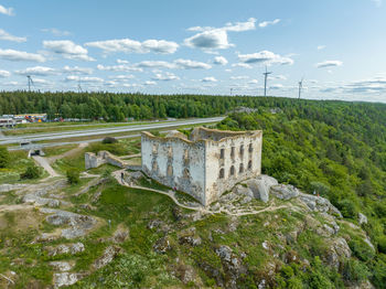 Brahehus a ruin of a castle