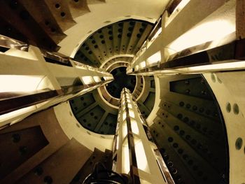 Low angle view of ceiling