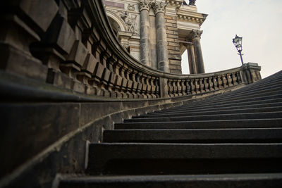 Low angle view of steps