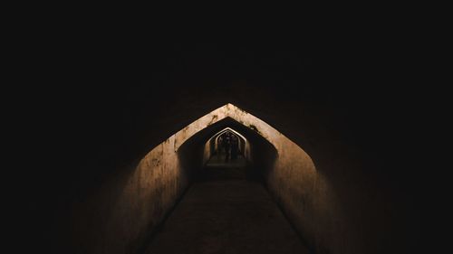 Corridor of old building