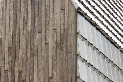 Full frame shot of wooden door