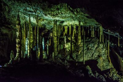 Scenic view of cave